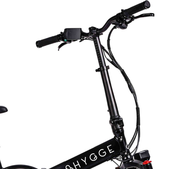 Hygge vester foldable electric bike handlebars in black