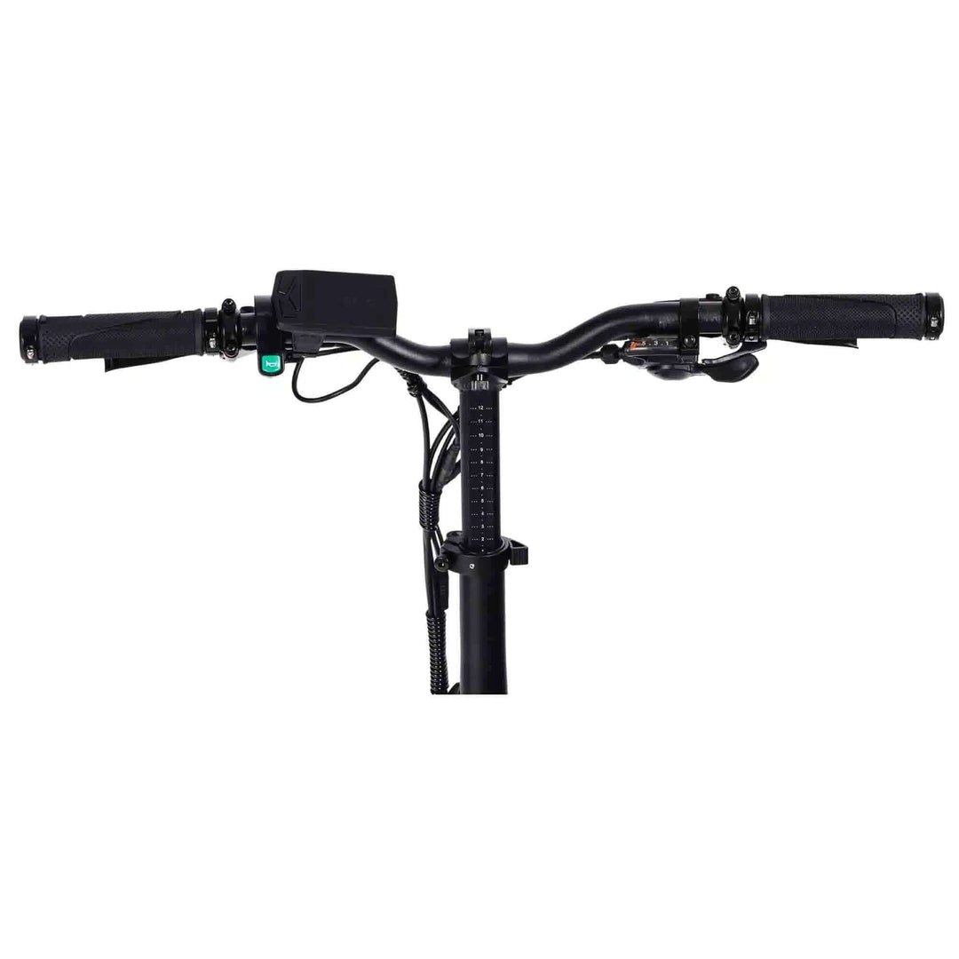 Hygge Virum Foldable Electric Bike handlebars and display unit