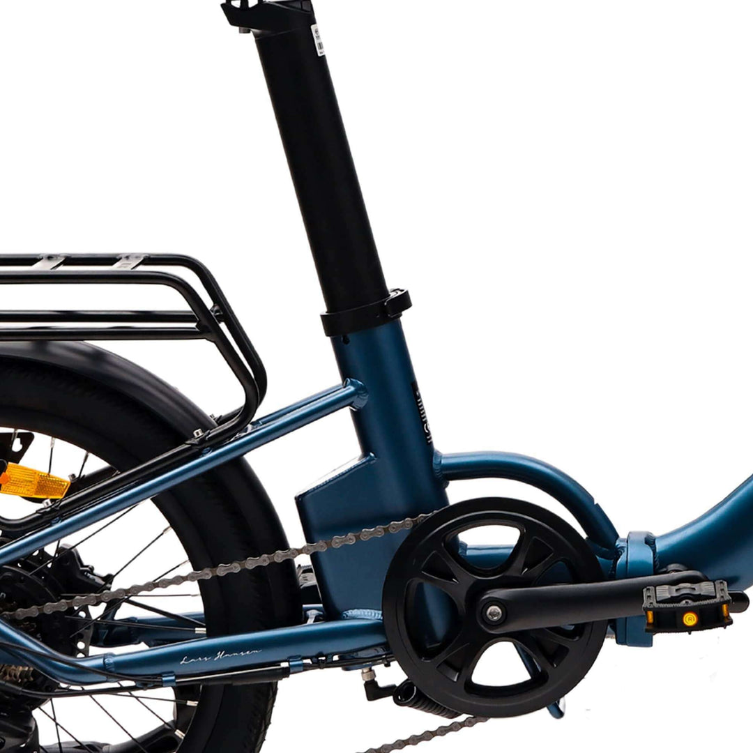 Hygge Virum Step Foldable Electric Bike pedal and frame