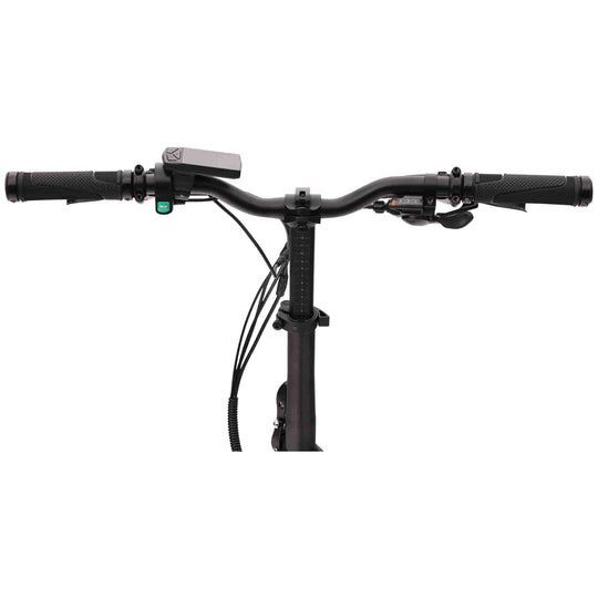 Hygge Virum Step Foldable Electric Bike handlebars and display unit