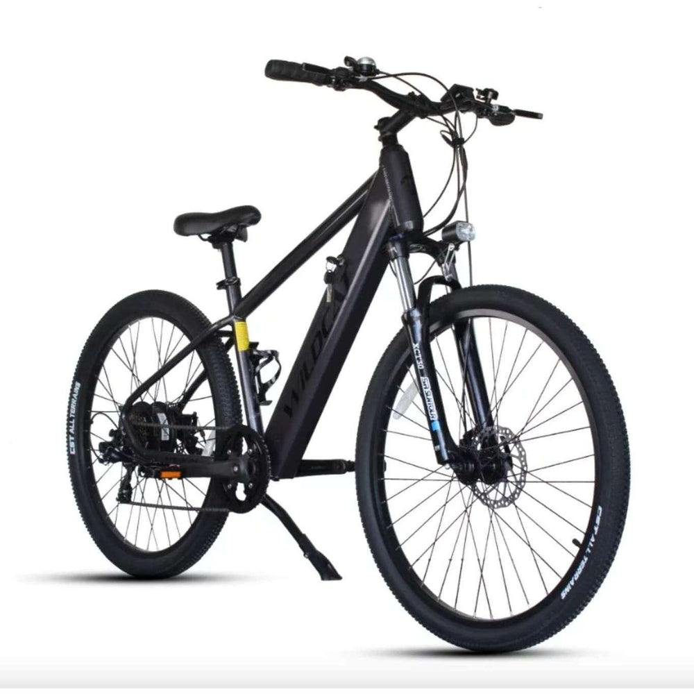 Wildcat panther emtb 27.5" electric bike on stand