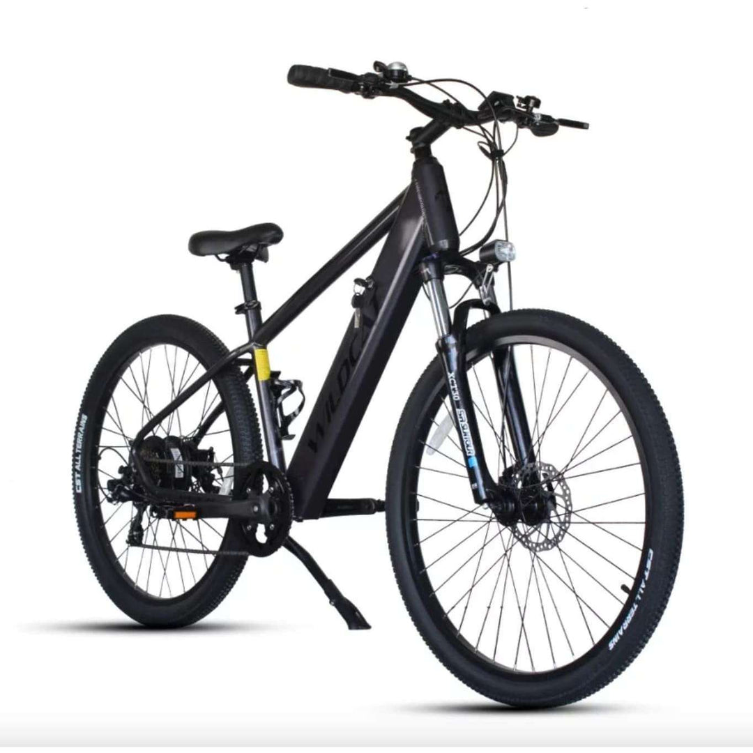 Wildcat panther emtb 27.5" electric bike on stand