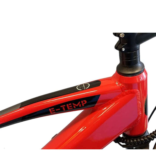Yoikoto e temp electric mountain bike red frame