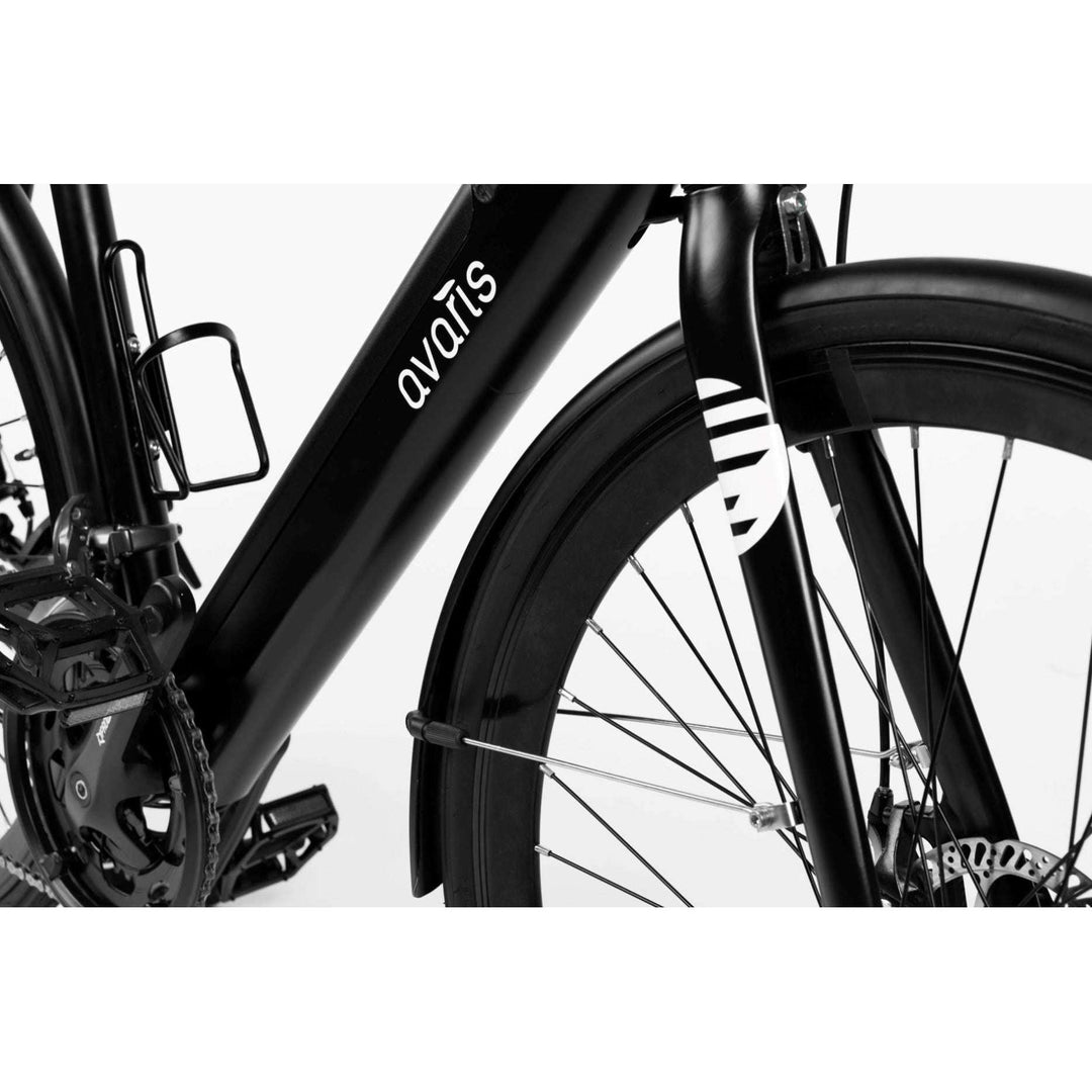 Avaris 3.6 electric road bike frame in black
