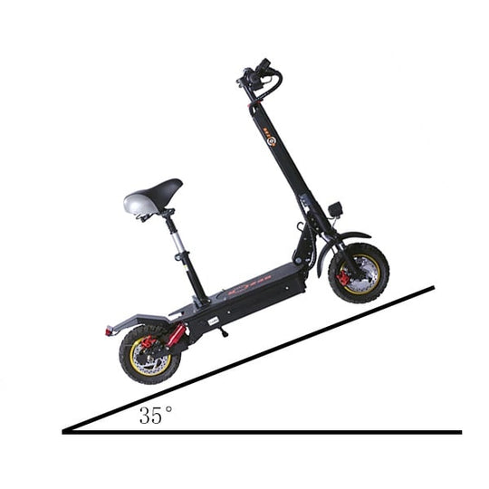 BEZIOR S1 electric scooter climbing range