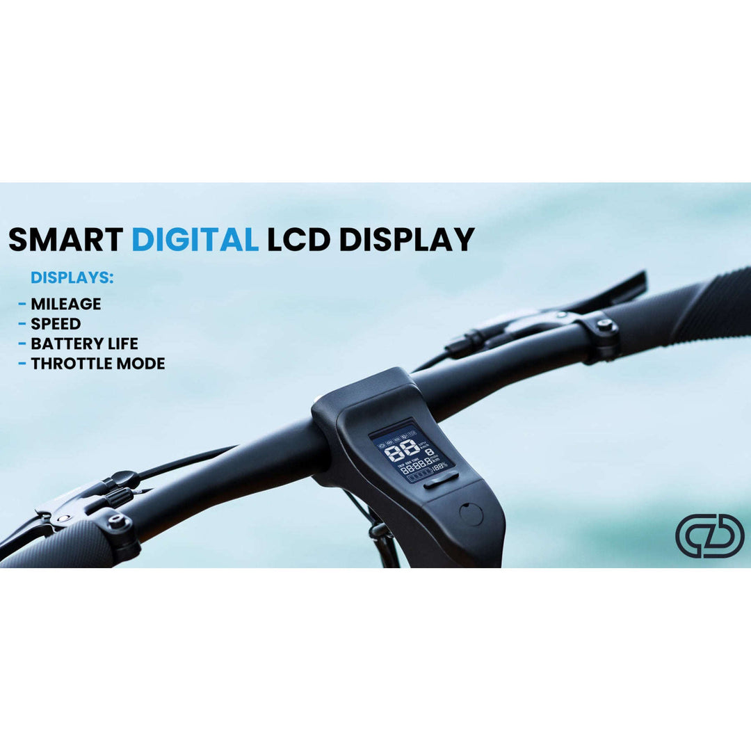 Cruzaa electric bike smart digital lcd display unit