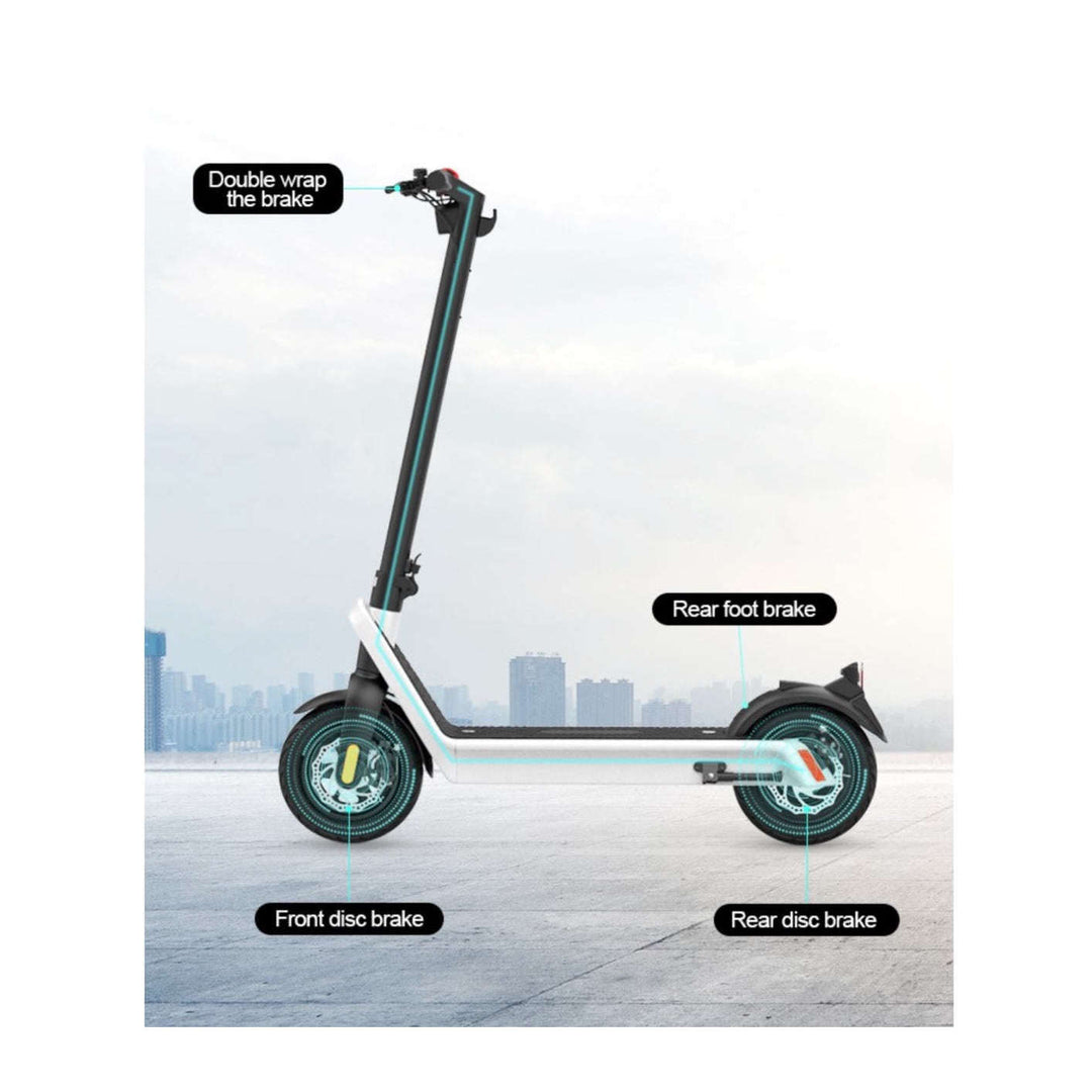 Cruzaa commuta pro max electric scooter brake information