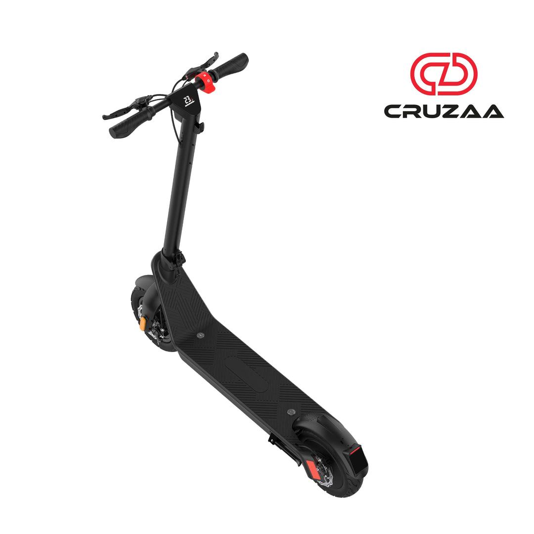 Cruzaa commuta pro max electric scooter in carbon black