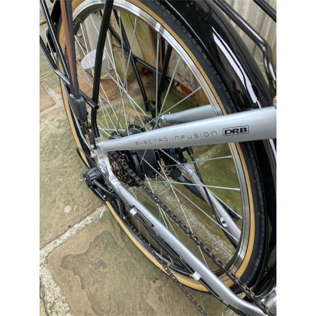 Dallingridge malvern electric bike rear wheel and chain