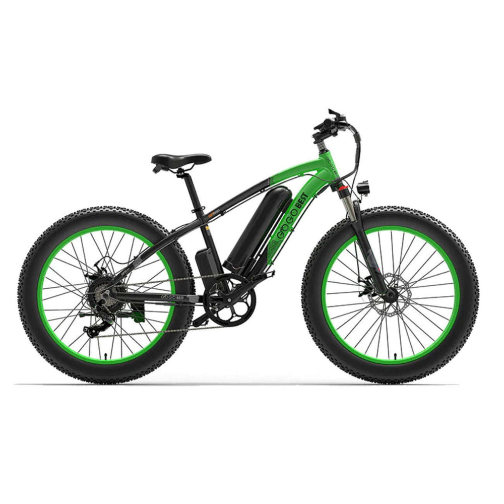 GOGOBEST GF600 Electric Bike green and black