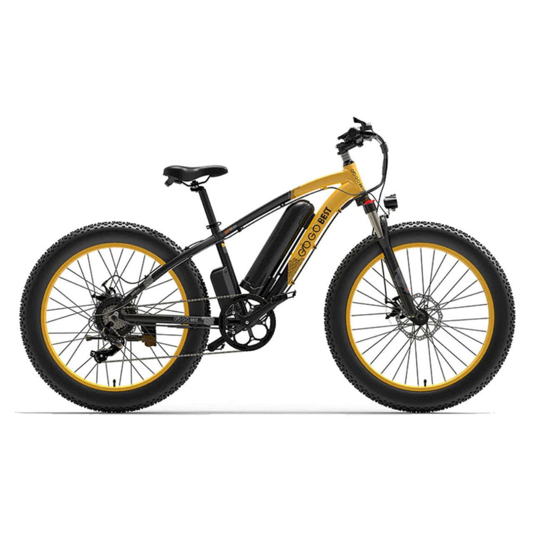 GOGOBEST GF600 Electric Bike yellow and black
