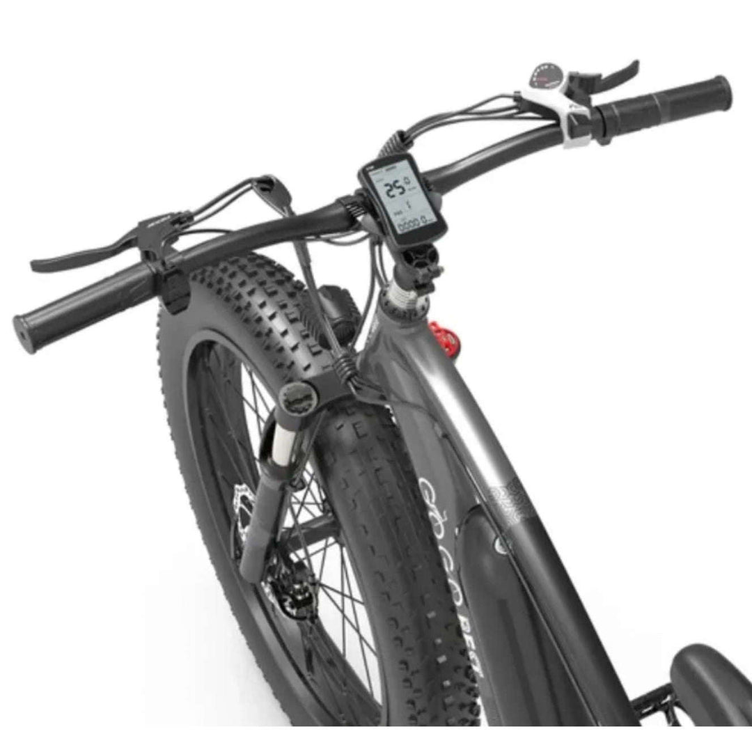GOGOBEST GF600 Electric Bike handlebars and LCD display