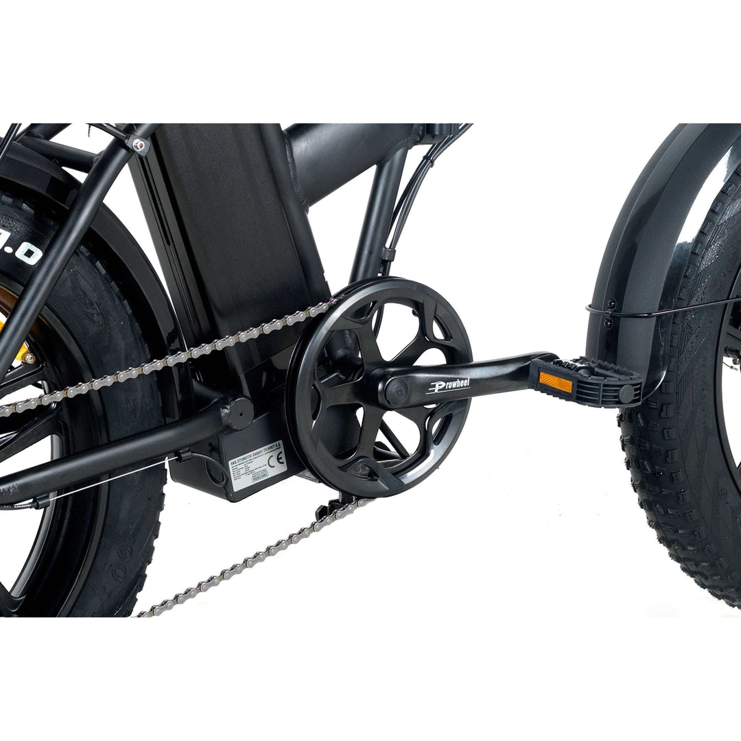 Hygge vester fat tyre electric bike pedals